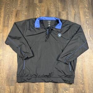 Milwaukee brewers quarter zip windbreaker
